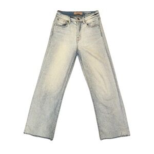 Item: Cropped High Waisted Wide Leg Jeans / Brand: 7 For All Man Kind / Size: 25